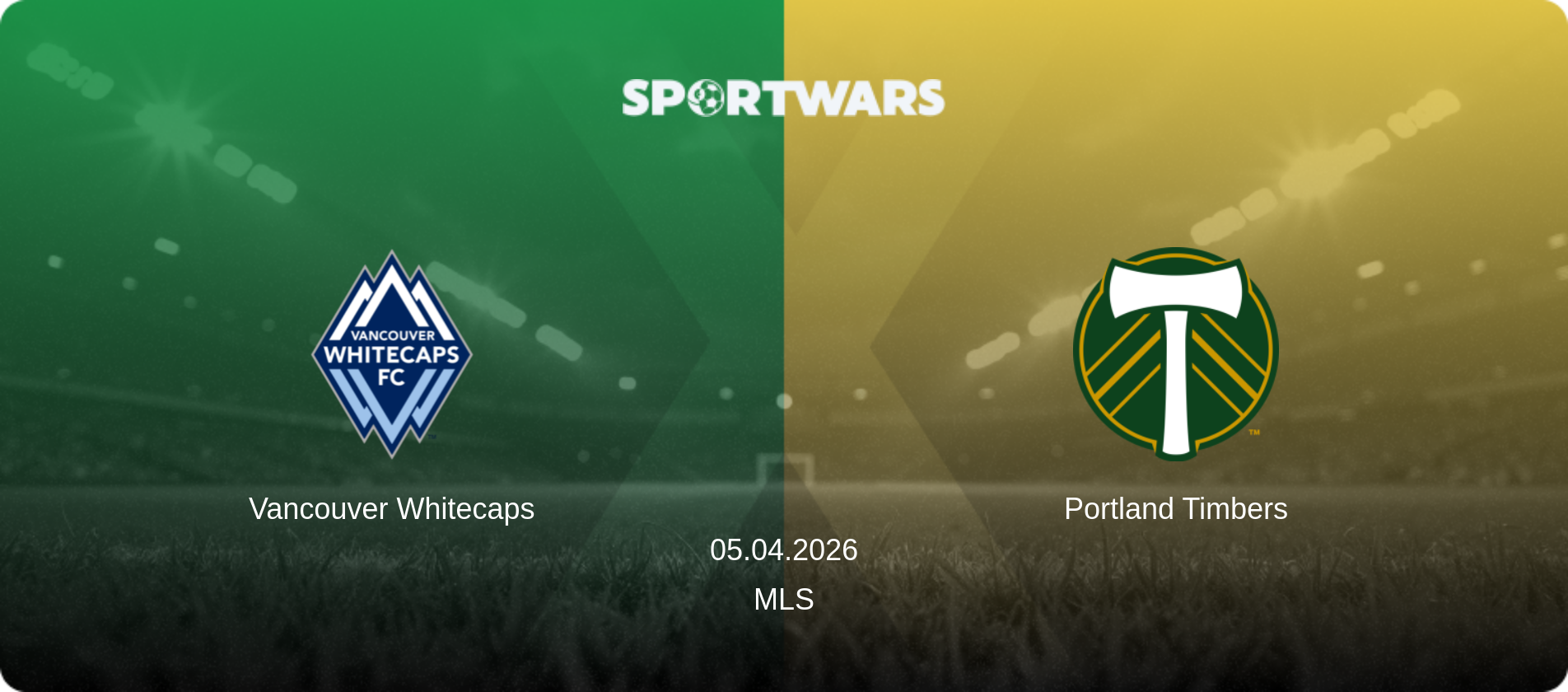 Vancouver Whitecaps — Portland Timbers, 05.04.2026 — MLS (match preview)