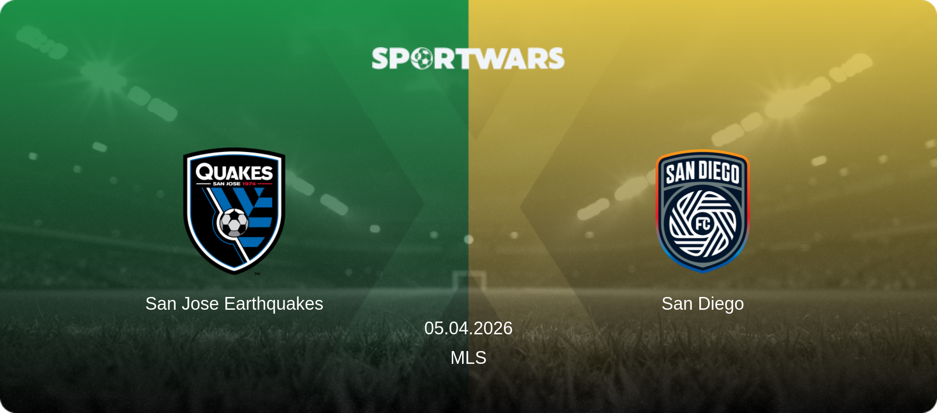 San Jose Earthquakes — San Diego, 05.04.2026 — MLS (match preview)