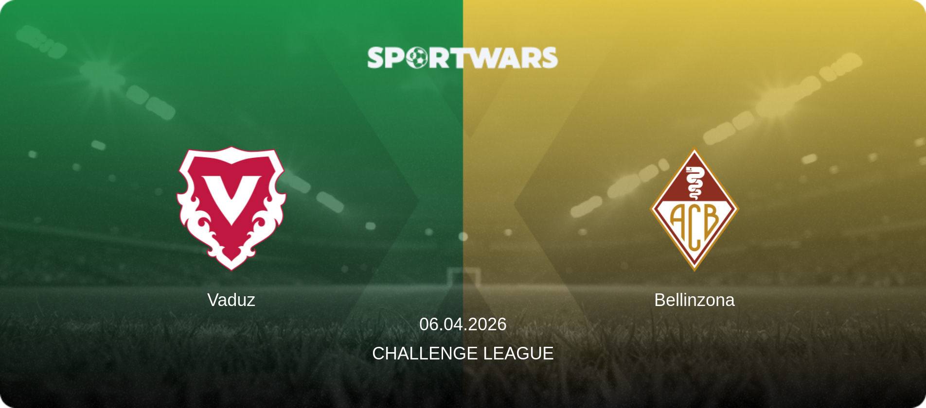 Vaduz — Bellinzona, 06.04.2026 — Challenge League (match preview)
