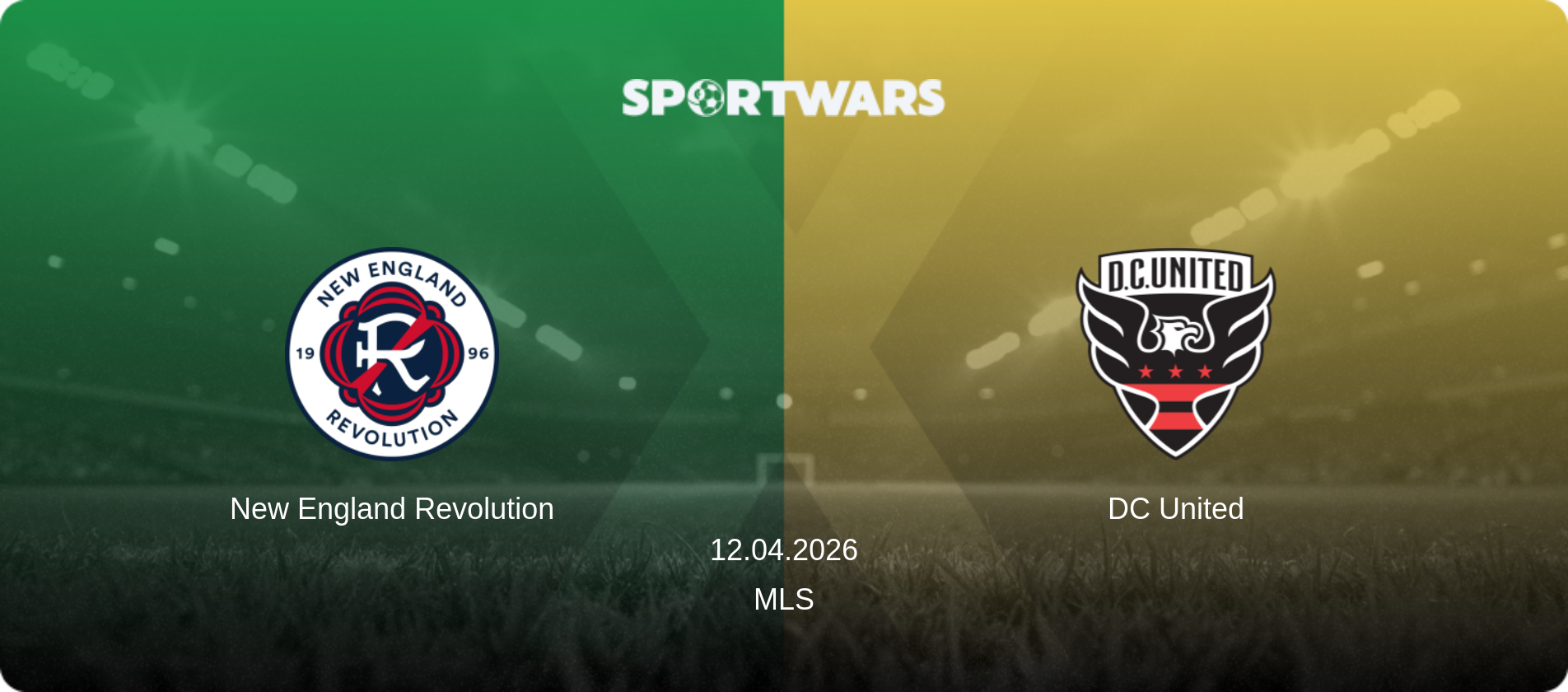 New England Revolution — DC United, 12.04.2026 — MLS (match preview)