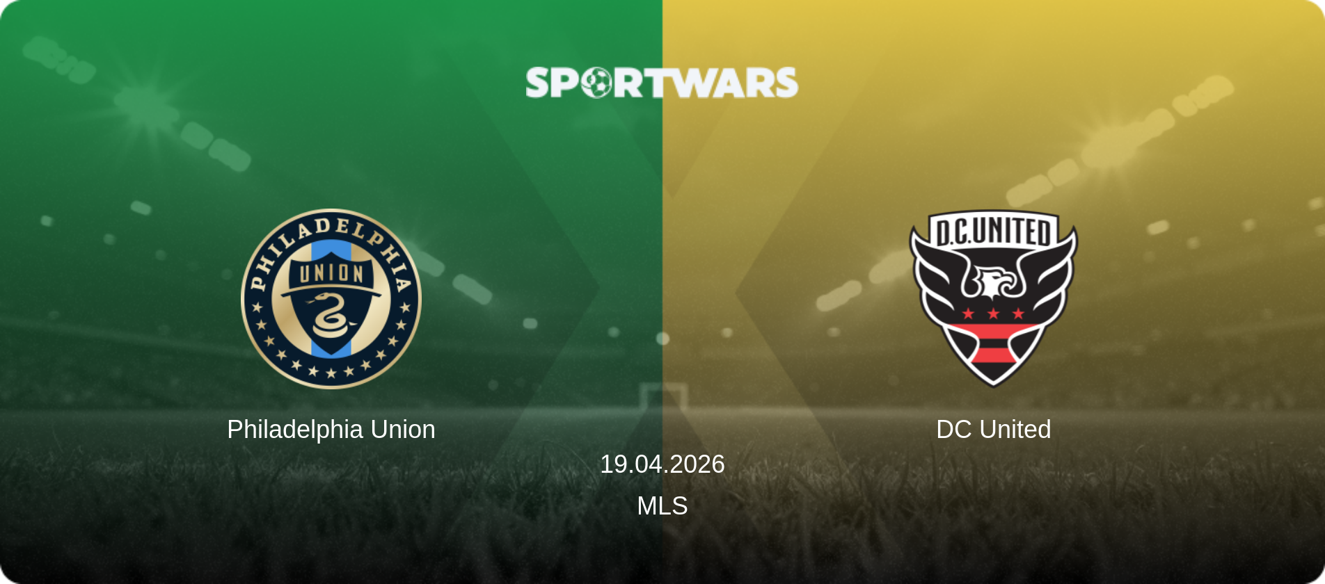 Philadelphia Union — DC United, 19.04.2026 — MLS (match preview)