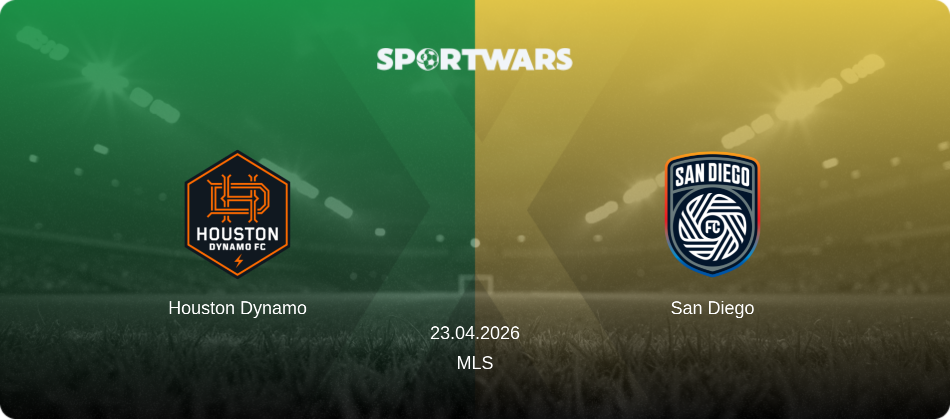 Houston Dynamo — San Diego, 23.04.2026 — MLS (match preview)