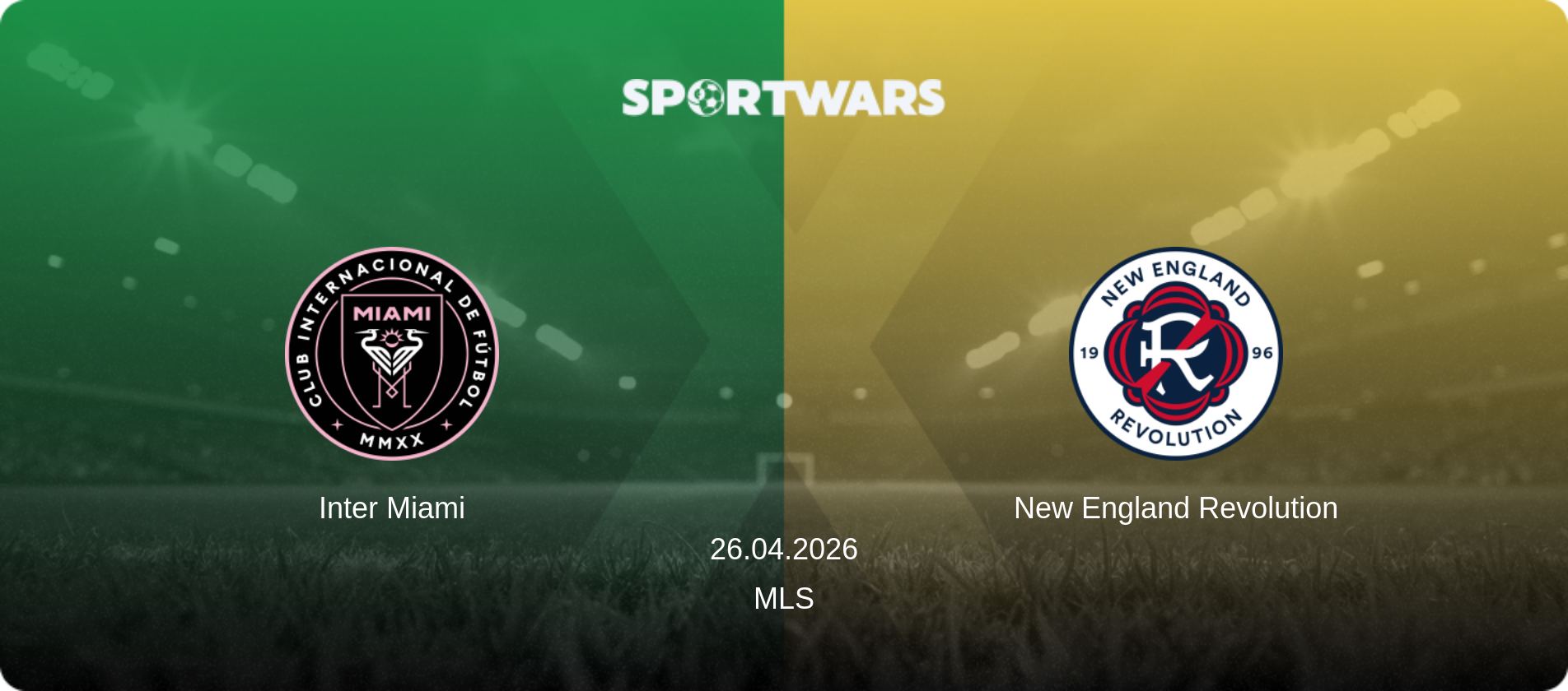 Inter Miami — New England Revolution, 26.04.2026 — MLS (match preview)