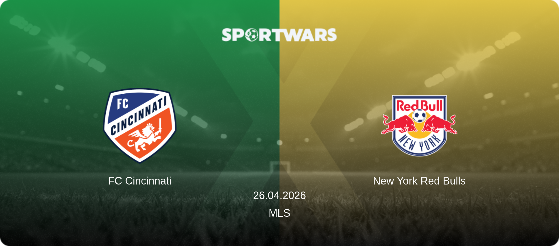 FC Cincinnati — New York Red Bulls, 26.04.2026 — MLS (match preview)