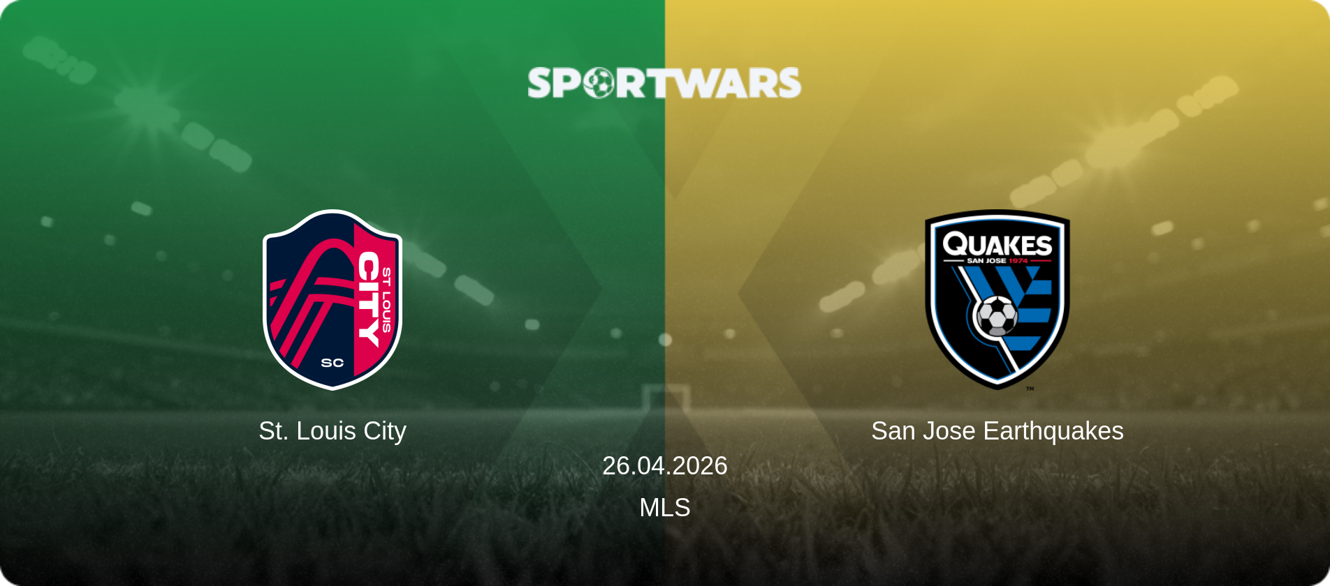 St. Louis City — San Jose Earthquakes, 26.04.2026 — MLS (match preview)
