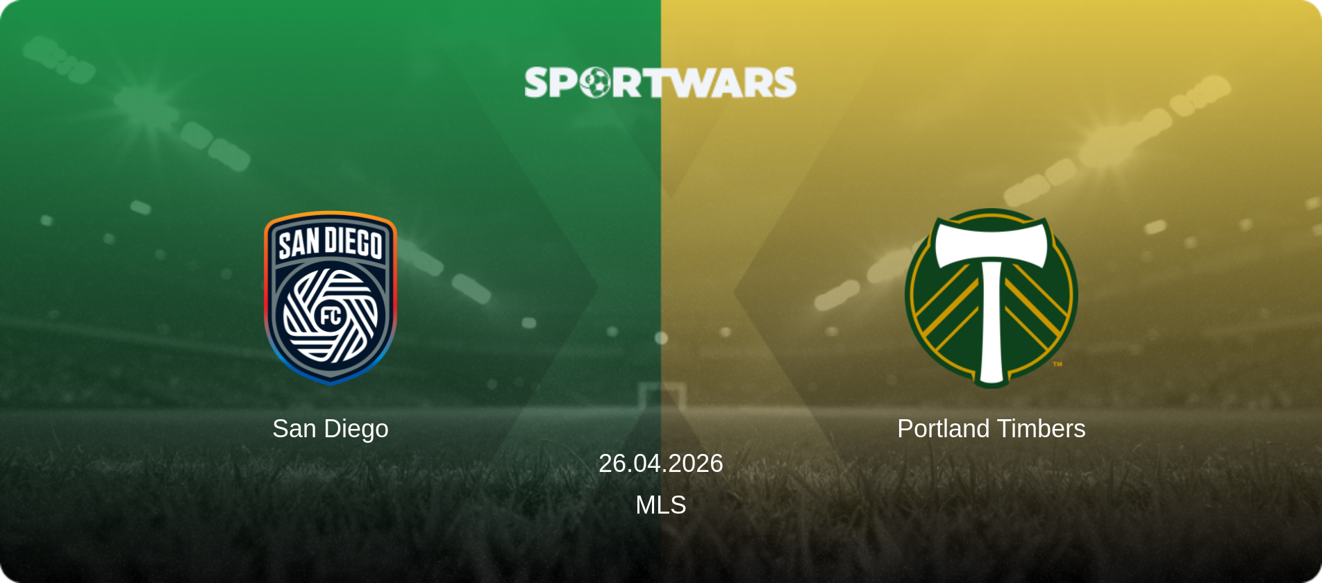 San Diego — Portland Timbers, 26.04.2026 — MLS (match preview)