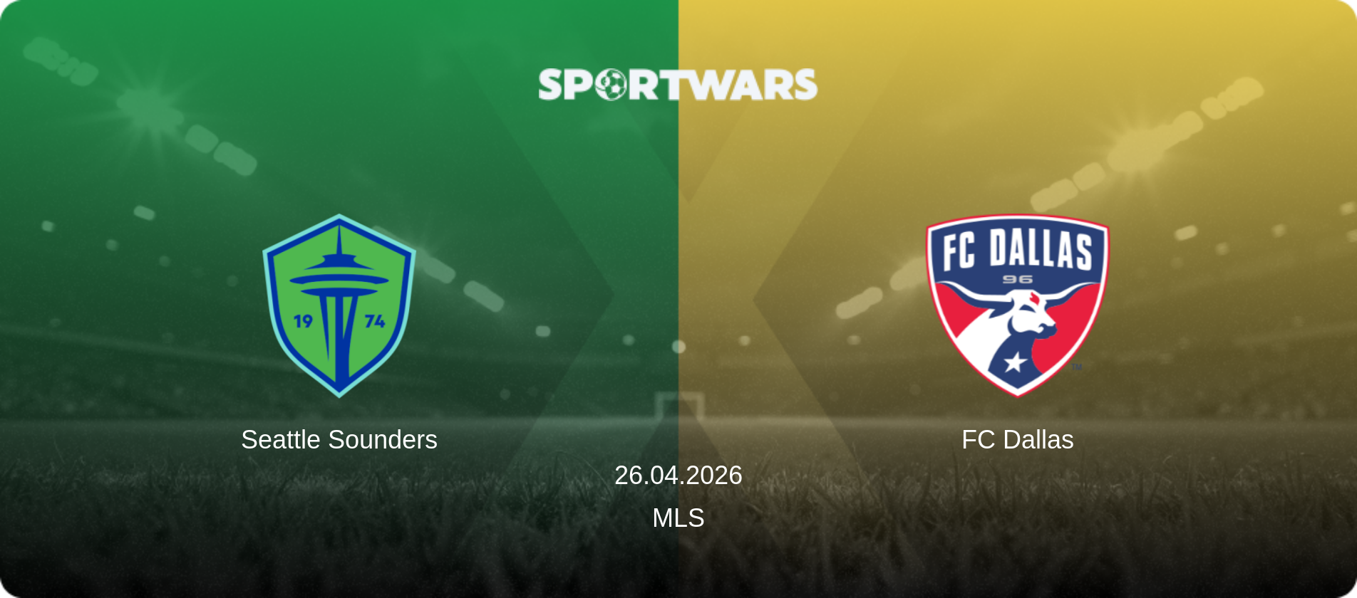 Seattle Sounders — FC Dallas, 26.04.2026 — MLS (match preview)