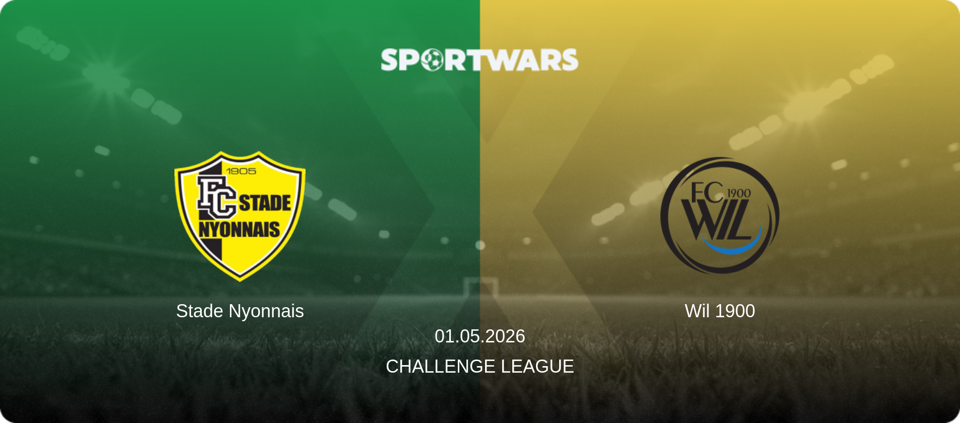 Stade Nyonnais — Wil 1900, 01.05.2026 — Challenge League (match preview)