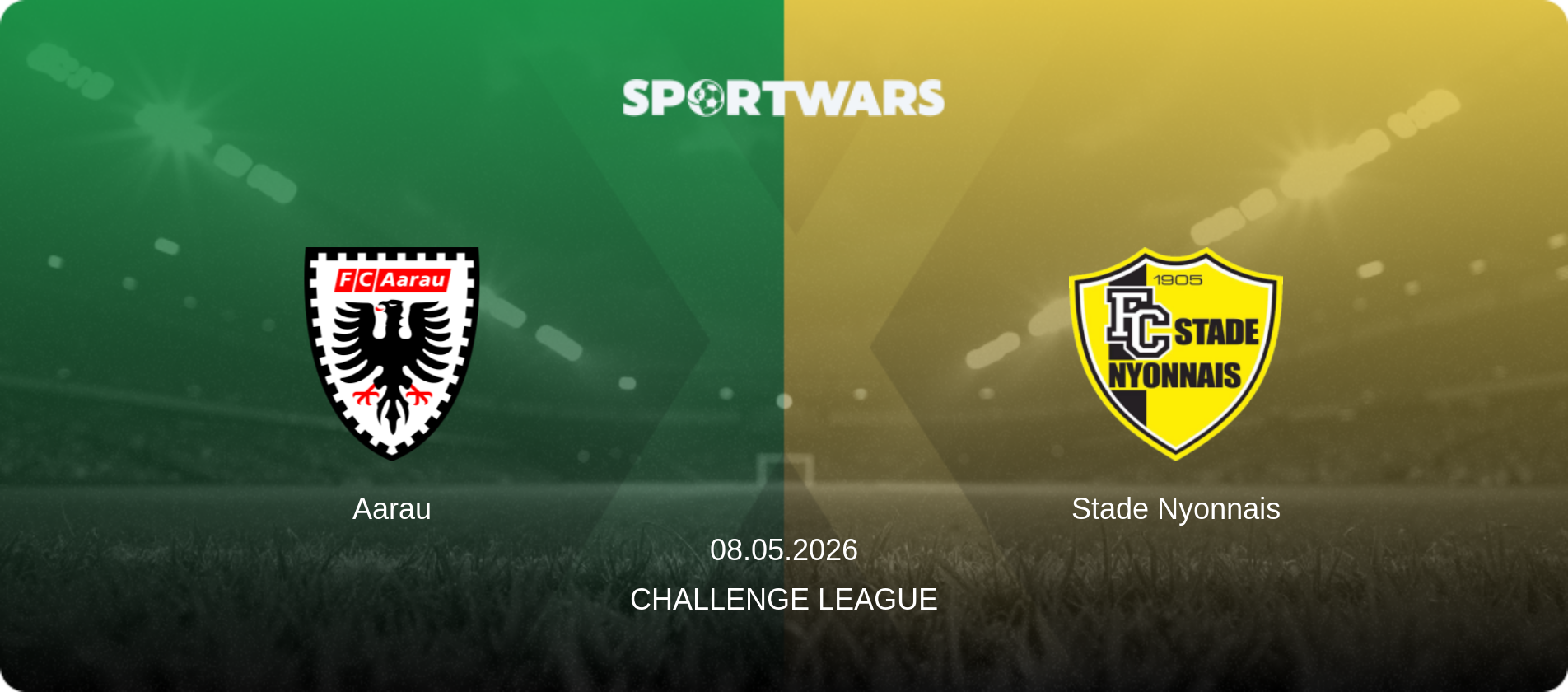 Aarau — Stade Nyonnais, 08.05.2026 — Challenge League (match preview)