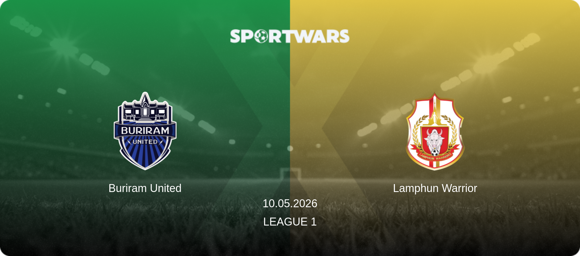 Buriram United — Lamphun Warrior, 10.05.2026 — League 1 (match preview)