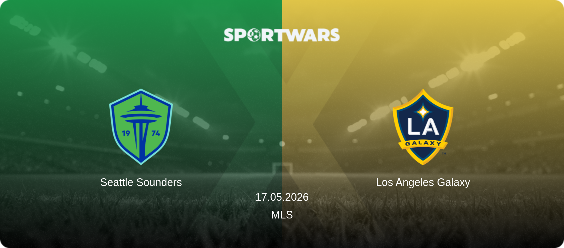 Seattle Sounders — Los Angeles Galaxy, 17.05.2026 — MLS (match preview)