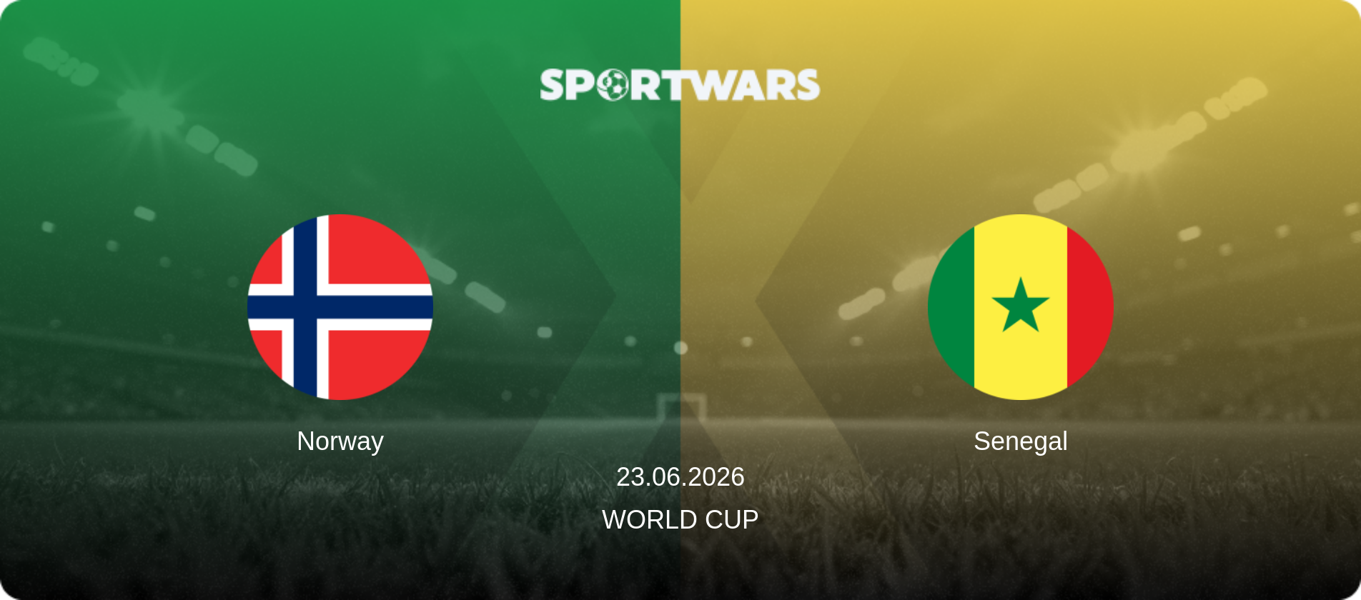 Norway — Senegal, 23.06.2026 — World Cup (match preview)