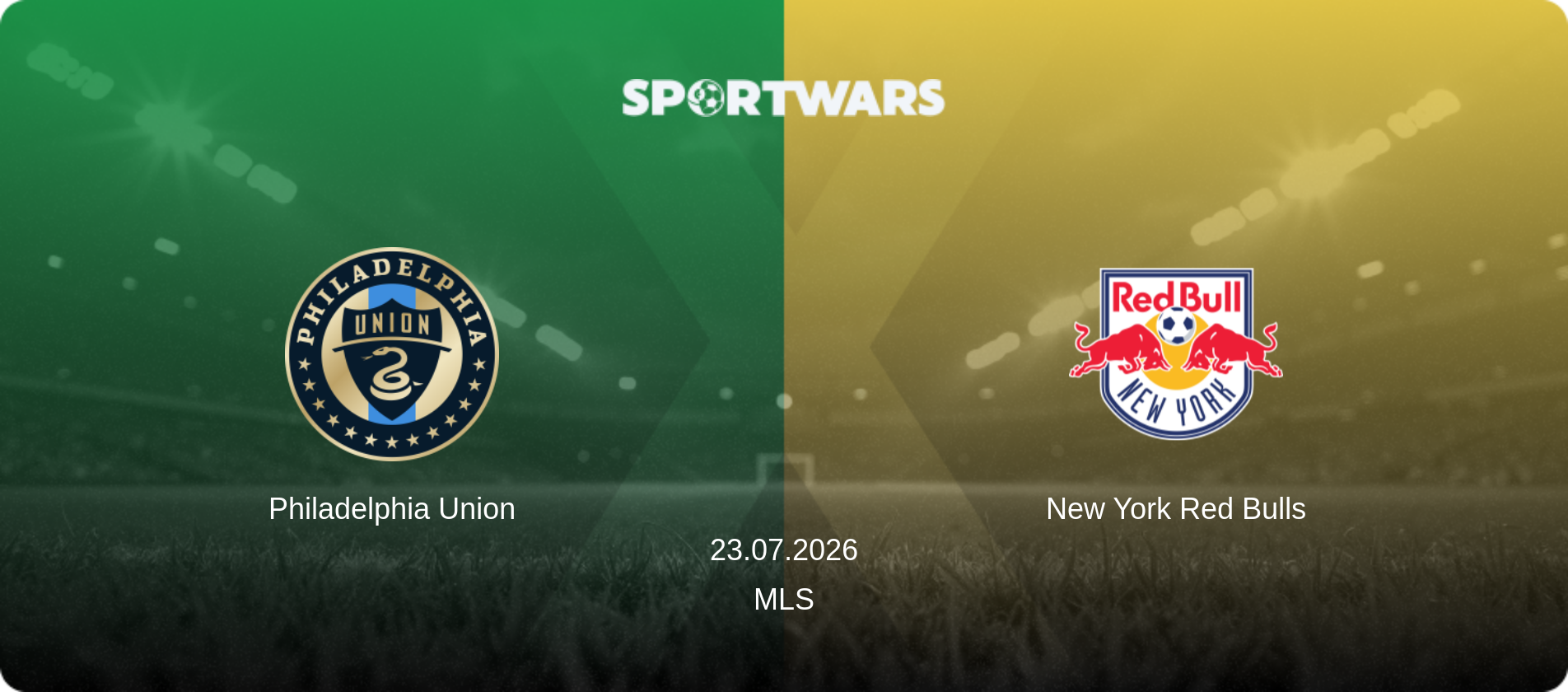 Philadelphia Union — New York Red Bulls, 23.07.2026 — MLS (match preview)