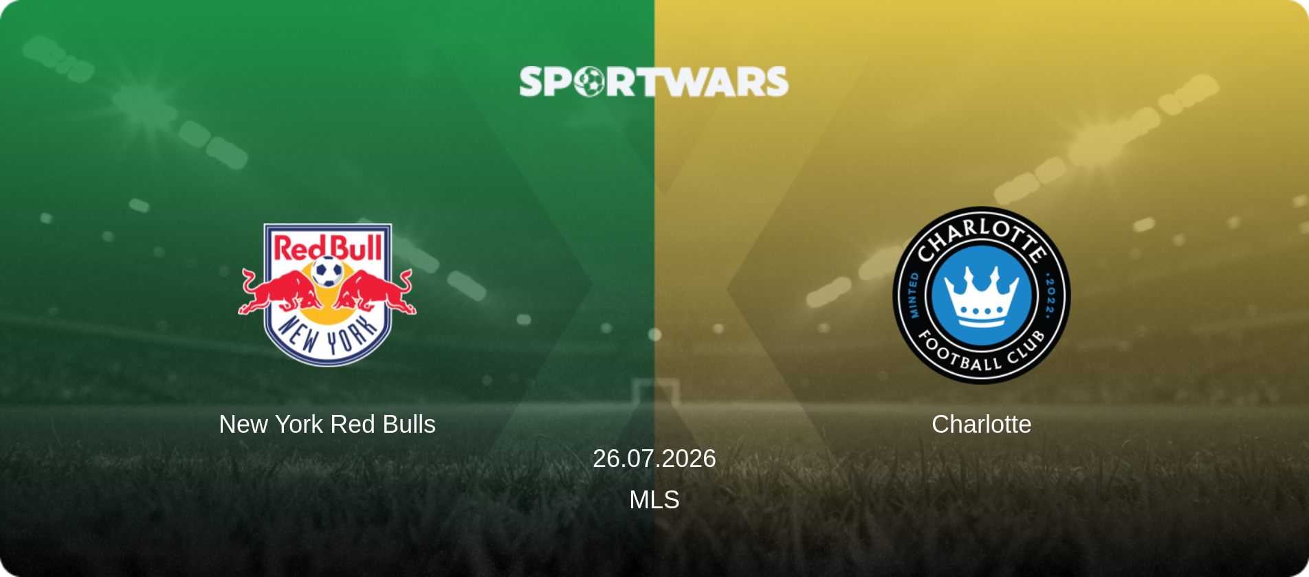 New York Red Bulls — Charlotte, 26.07.2026 — MLS (match preview)
