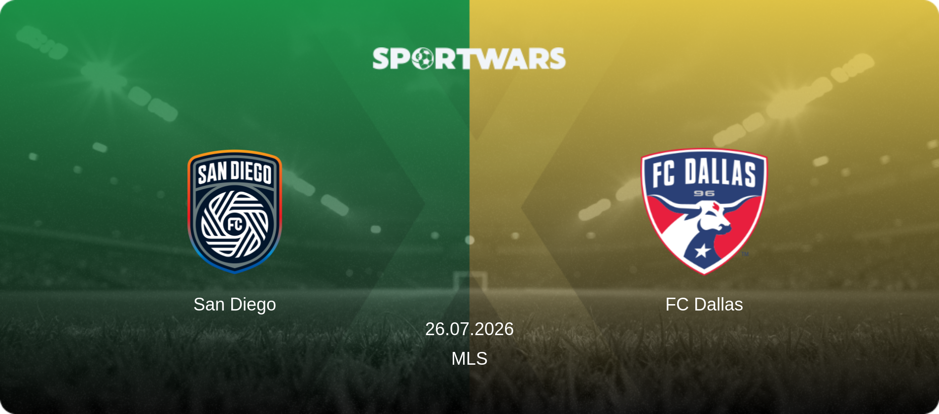 San Diego — FC Dallas, 26.07.2026 — MLS (match preview)