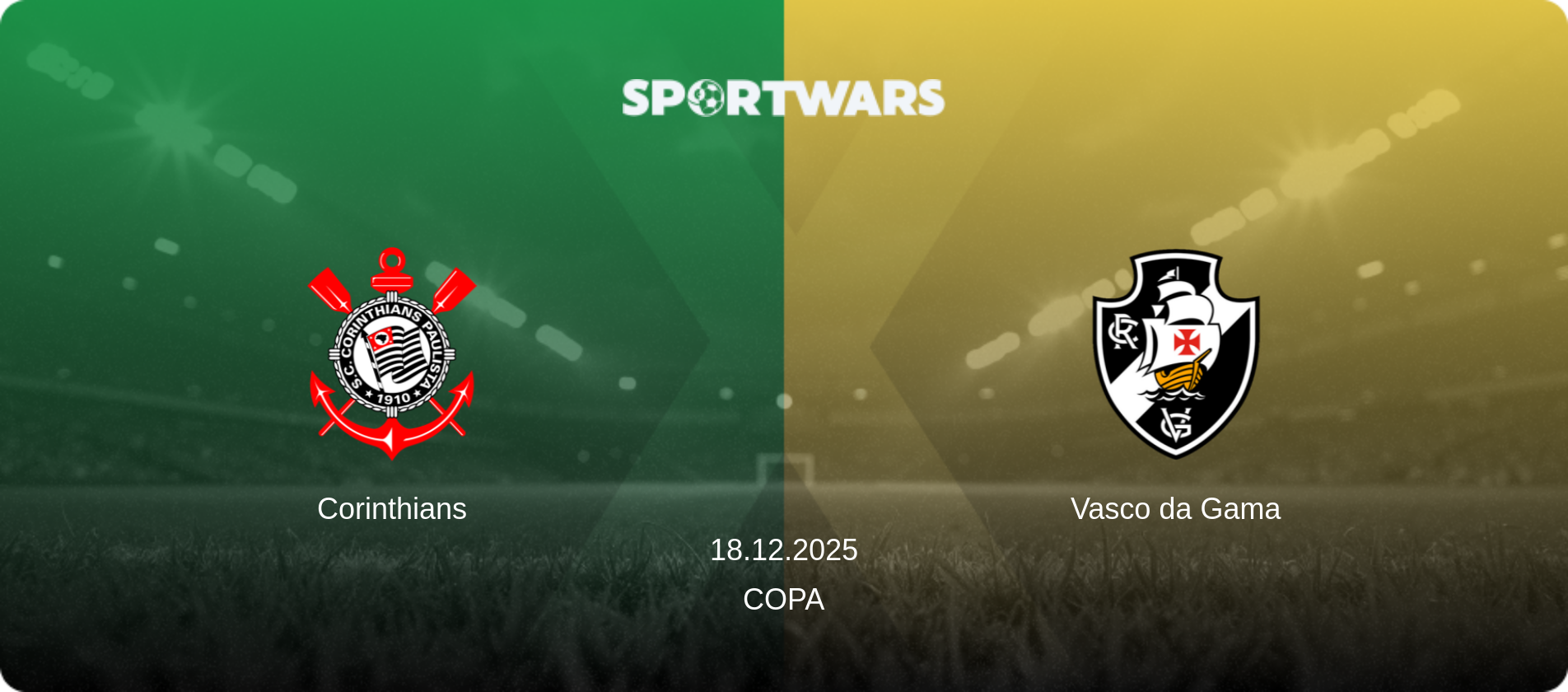 Corinthians — Vasco da Gama, 18.12.2025 — Copa (match preview)