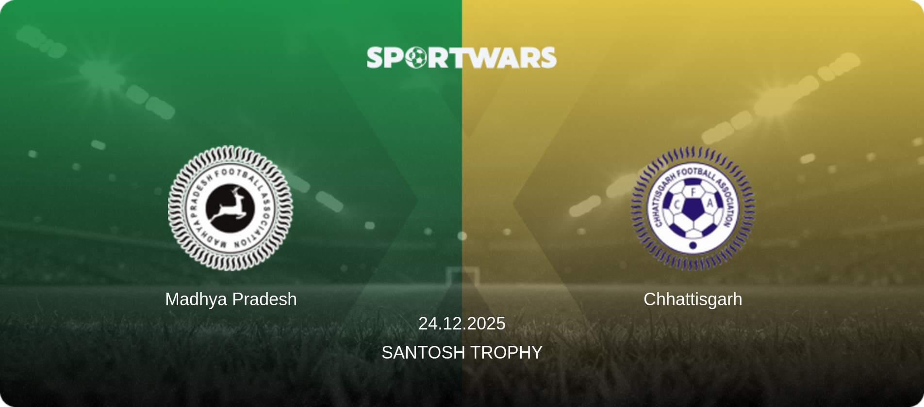 Madhya Pradesh — Chhattisgarh, 24.12.2025 — Santosh Trophy (match preview)