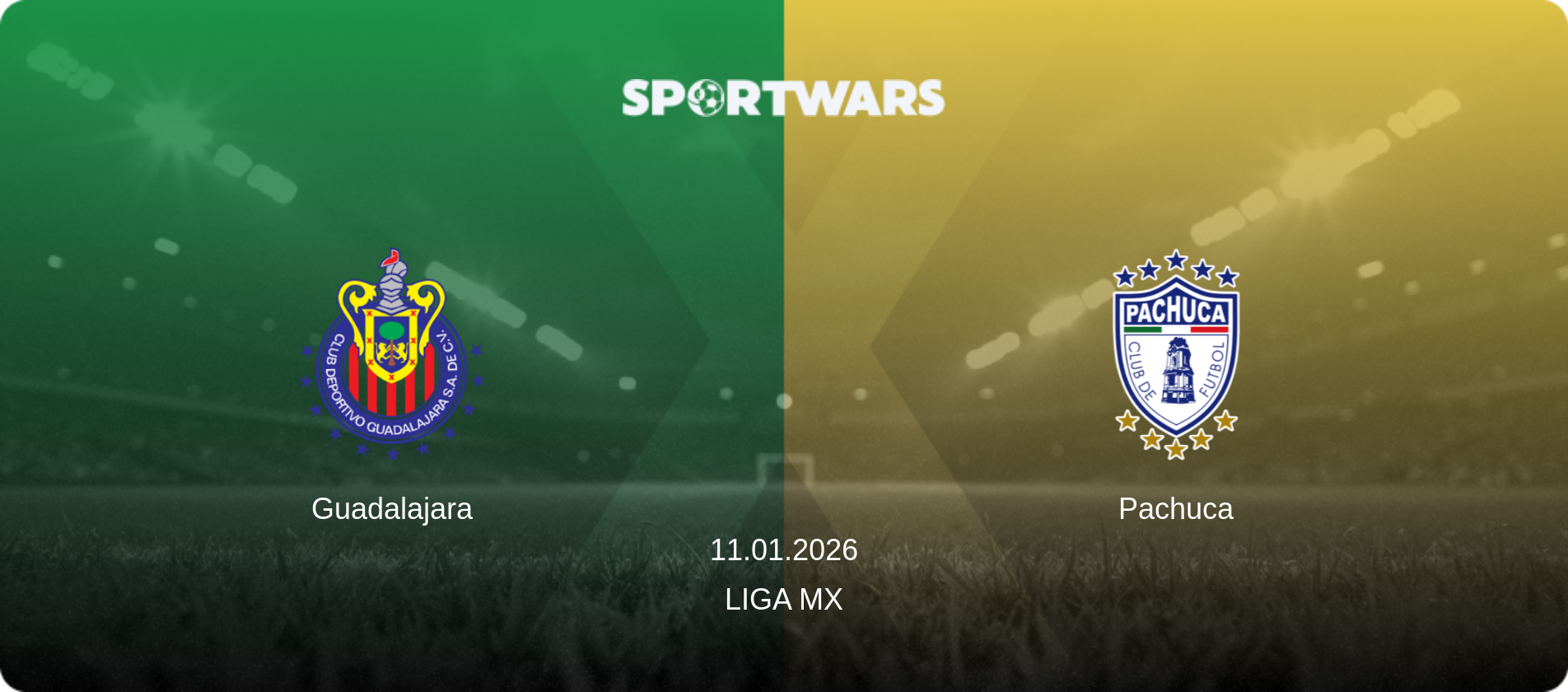 Guadalajara — Pachuca, 11.01.2026 — Liga MX (match preview)
