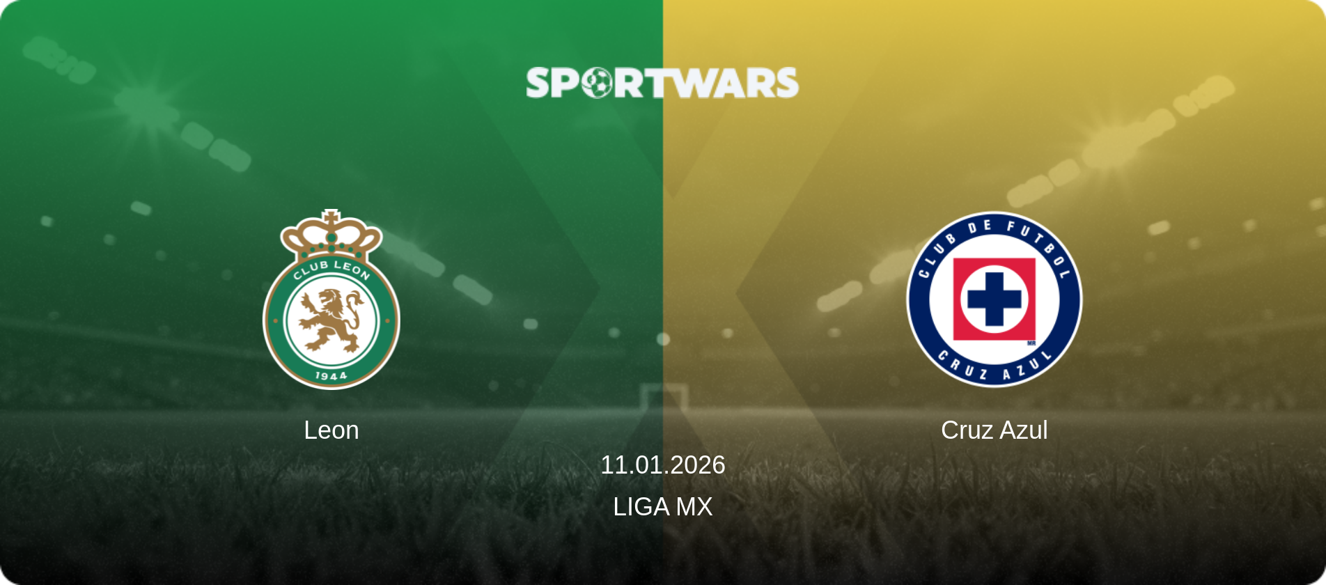 Leon — Cruz Azul, 11.01.2026 — Liga MX (match preview)