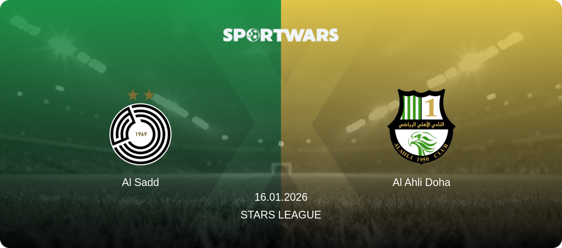 Al Sadd — Al Ahli Doha, 16.01.2026 — Stars League (match preview)