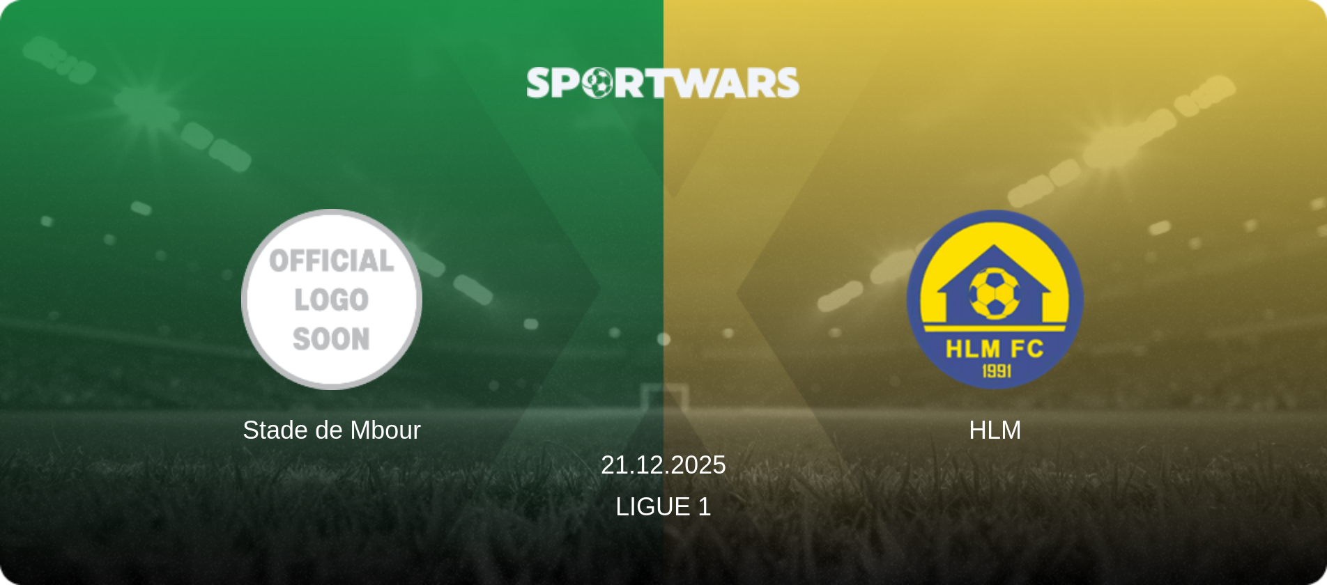 Stade de Mbour — HLM, 21.12.2025 — Ligue 1 (match preview)