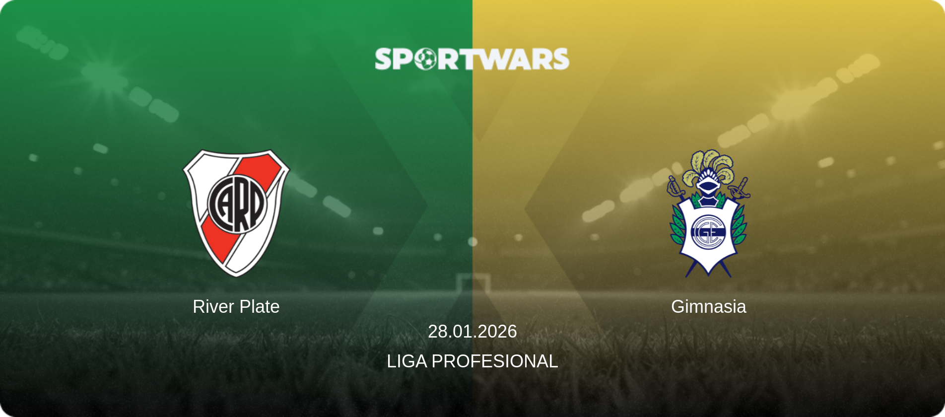 River Plate — Gimnasia, 28.01.2026 — Liga Profesional (match preview)