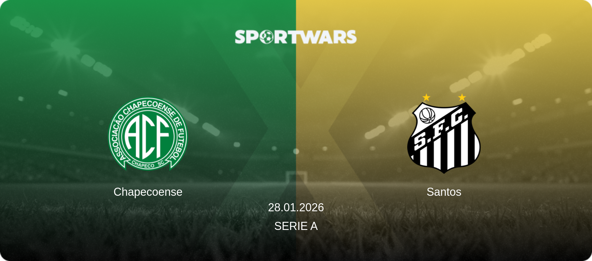 Chapecoense — Santos, 28.01.2026 — Serie A (match preview)