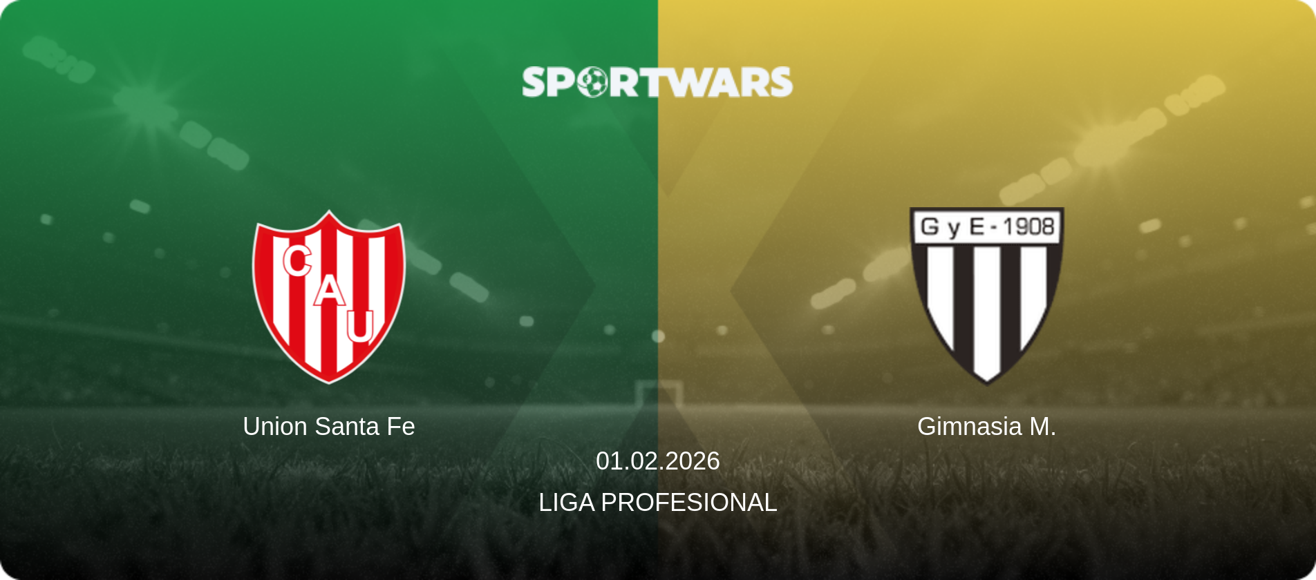 Union Santa Fe — Gimnasia M., 01.02.2026 — Liga Profesional (match preview)