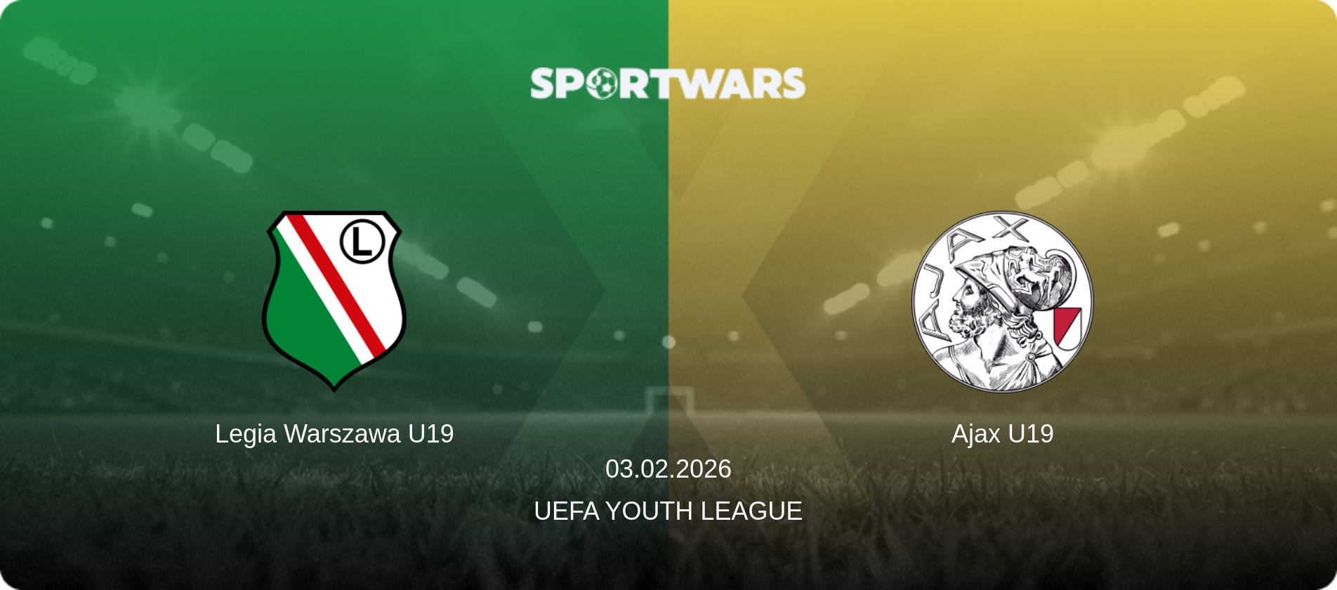 Legia Warszawa U19 — Ajax U19, 03.02.2026 — UEFA Youth League (match preview)