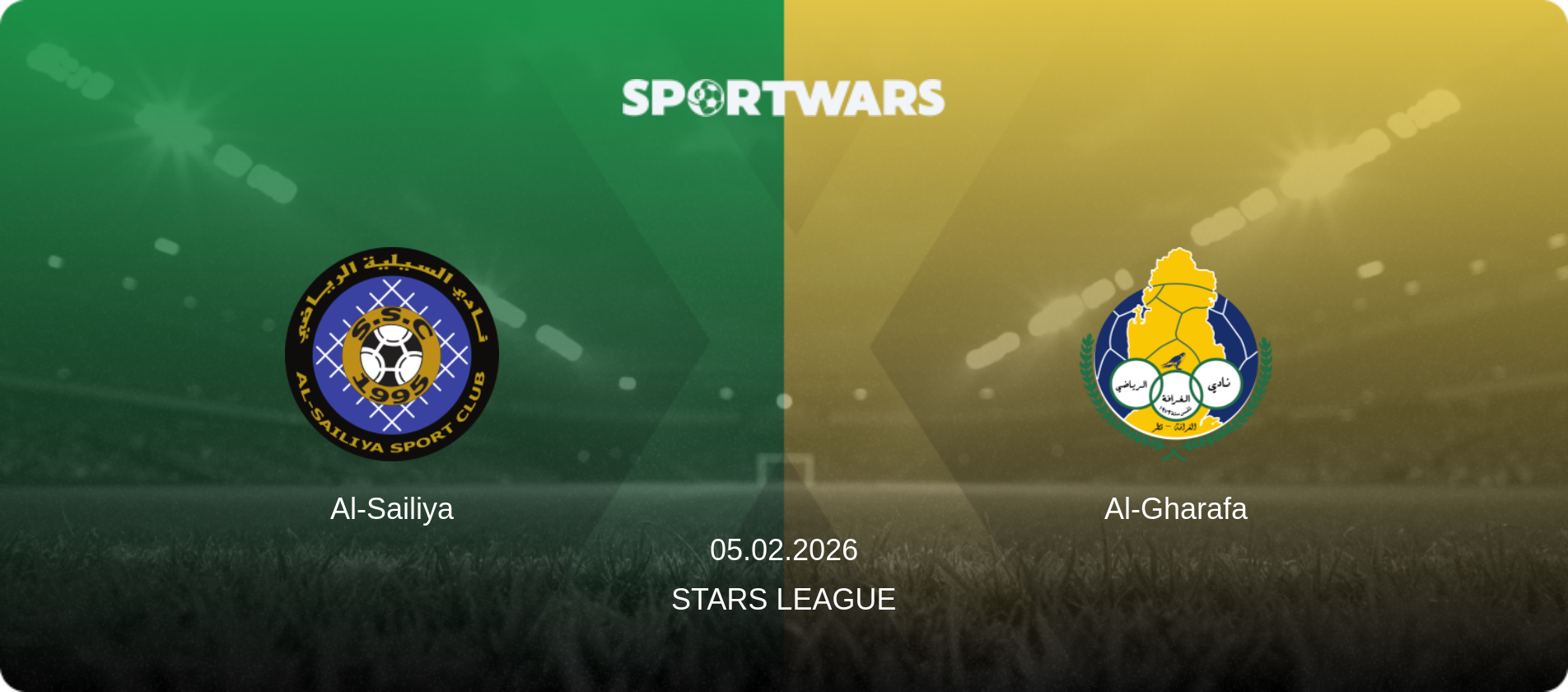 Al-Sailiya — Al-Gharafa, 05.02.2026 — Stars League (match preview)