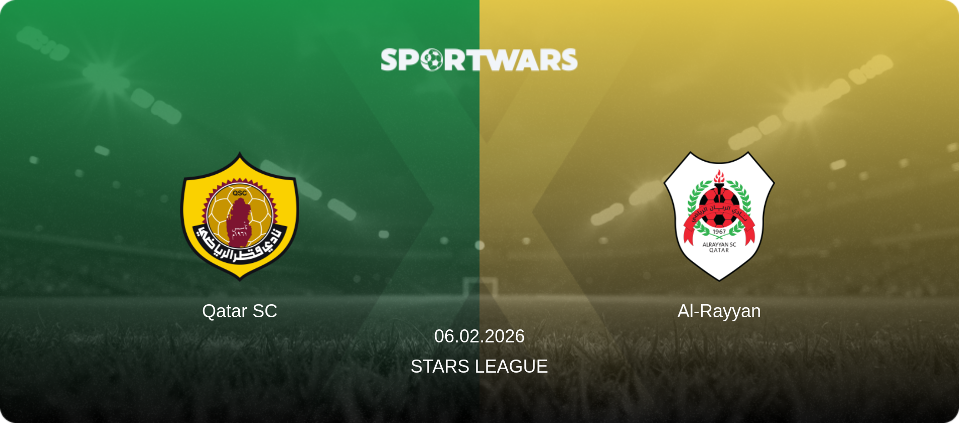 Qatar SC — Al-Rayyan, 06.02.2026 — Stars League (match preview)