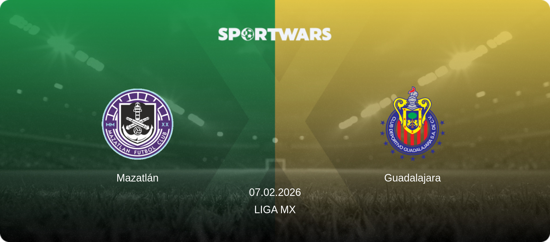 Mazatlán — Guadalajara, 07.02.2026 — Liga MX (match preview)