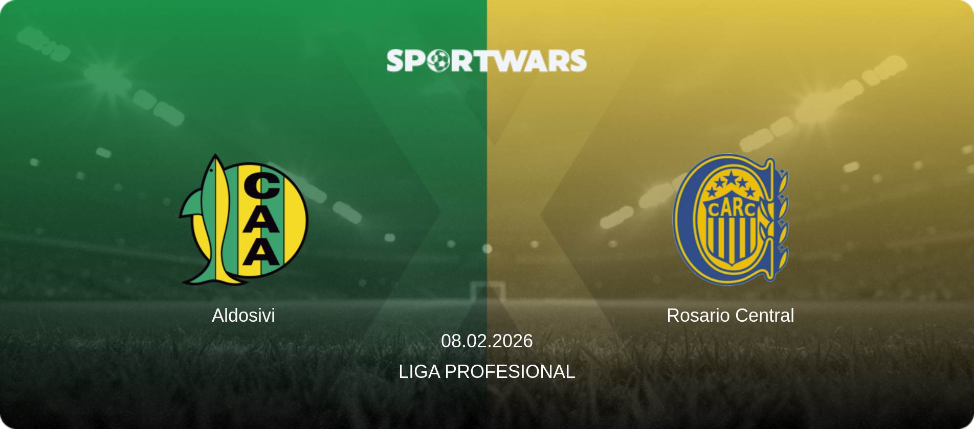 Aldosivi — Rosario Central, 08.02.2026 — Liga Profesional (match preview)