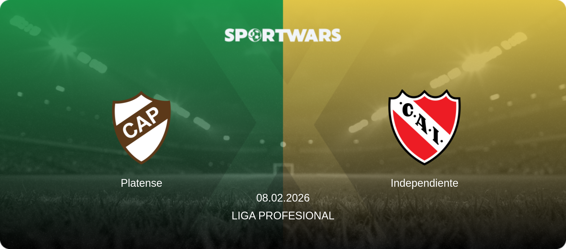 Platense — Independiente, 08.02.2026 — Liga Profesional (match preview)