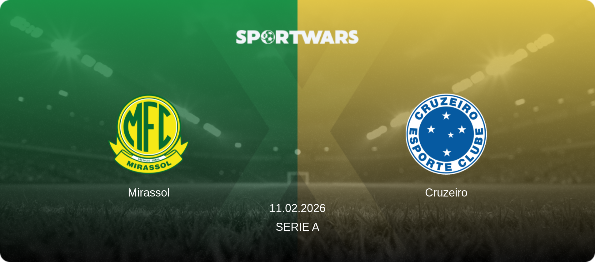 Mirassol — Cruzeiro, 11.02.2026 — Serie A (match preview)