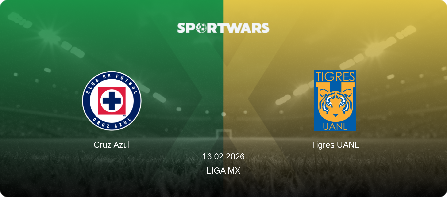 Cruz Azul — Tigres UANL, 16.02.2026 — Liga MX (match preview)