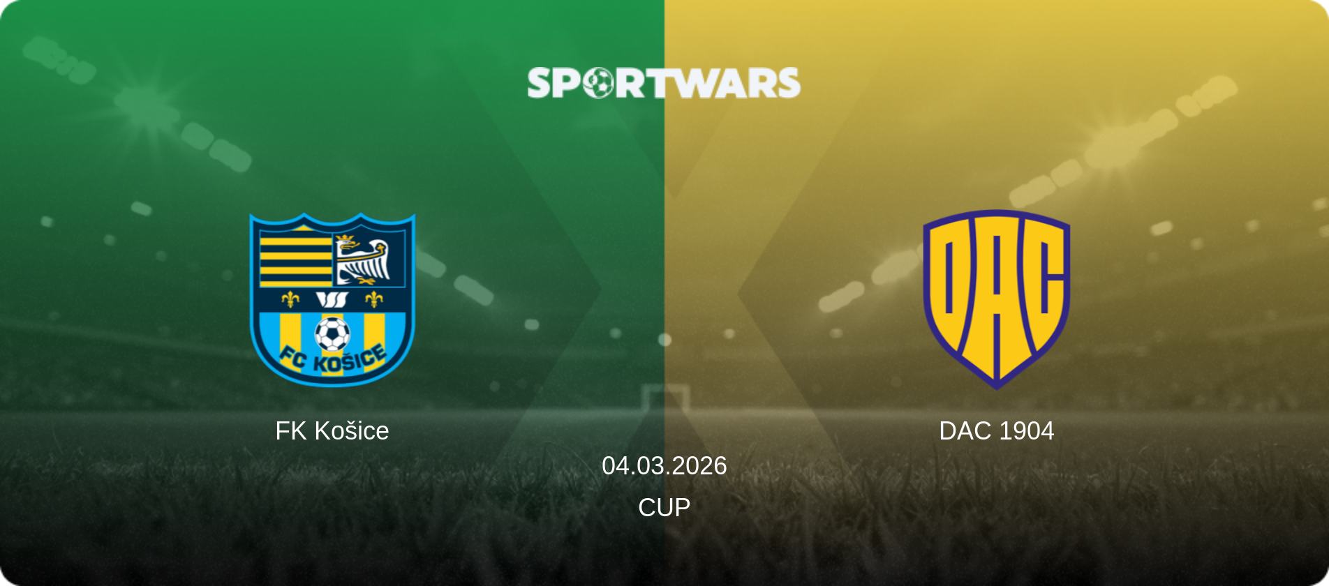 FK Košice — DAC 1904, 04.03.2026 — Cup (match preview)