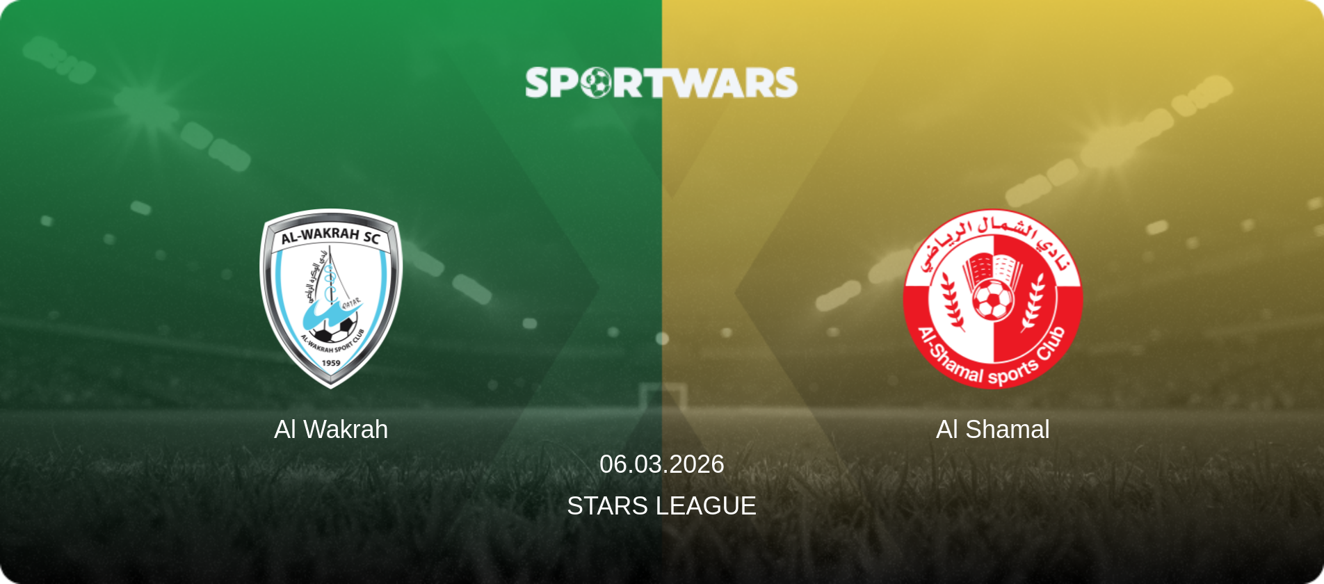 Al Wakrah — Al Shamal, 06.03.2026 — Stars League (match preview)