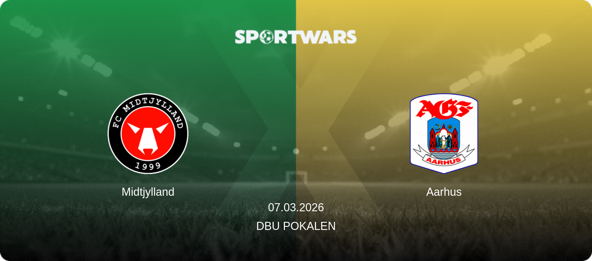 Midtjylland — Aarhus, 07.03.2026 — DBU Pokalen (match preview)