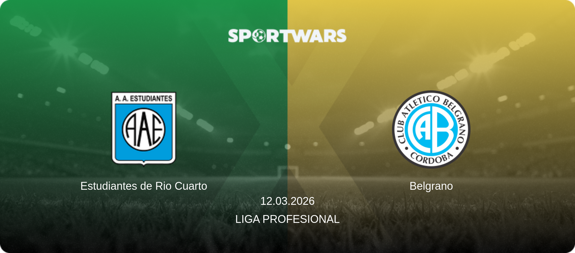Estudiantes de Rio Cuarto — Belgrano, 12.03.2026 — Liga Profesional (match preview)