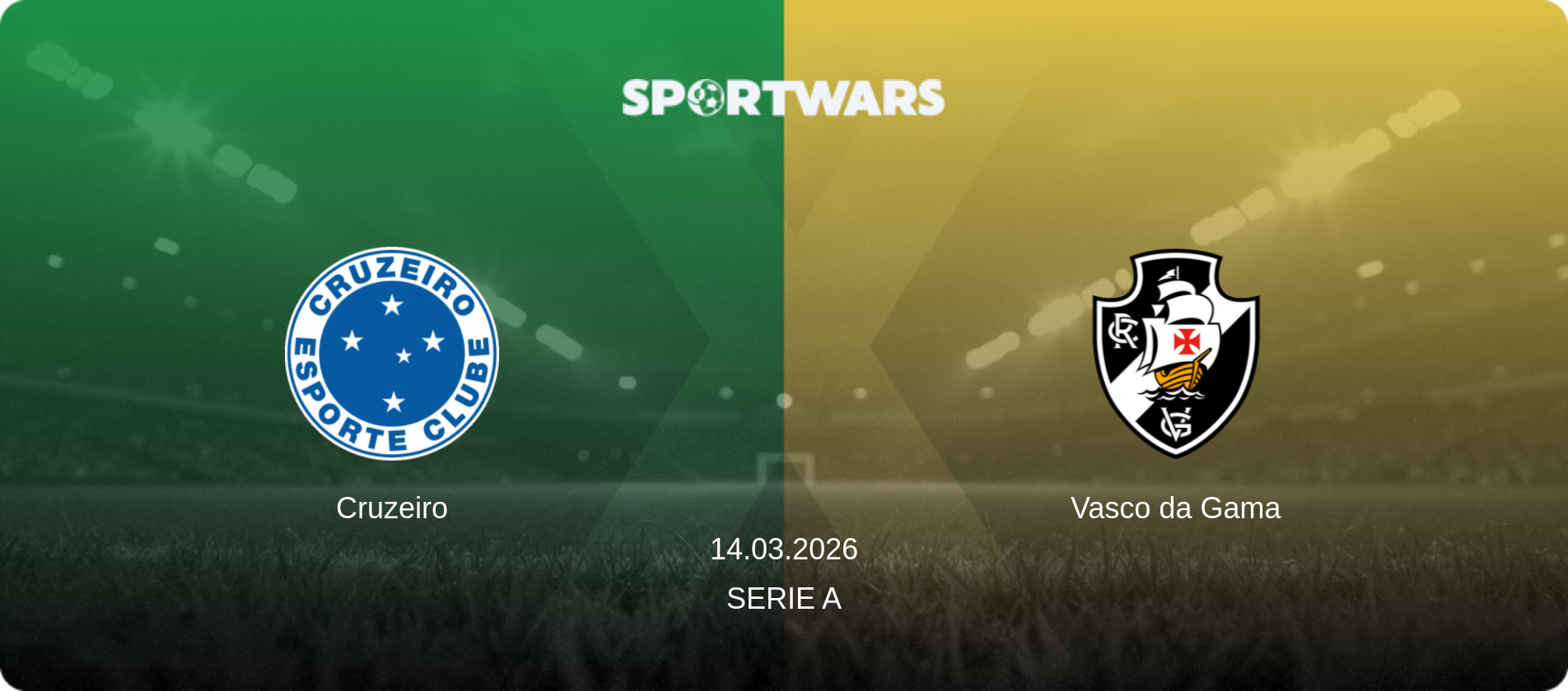 Cruzeiro — Vasco da Gama, 14.03.2026 — Serie A (match preview)