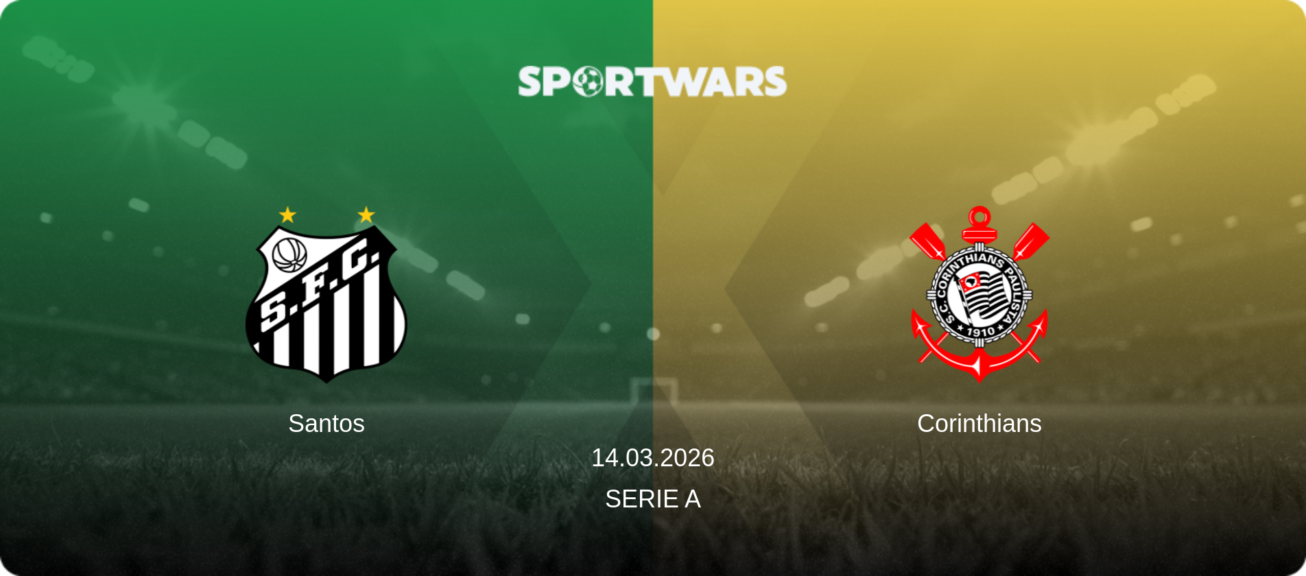 Santos — Corinthians, 14.03.2026 — Serie A (match preview)