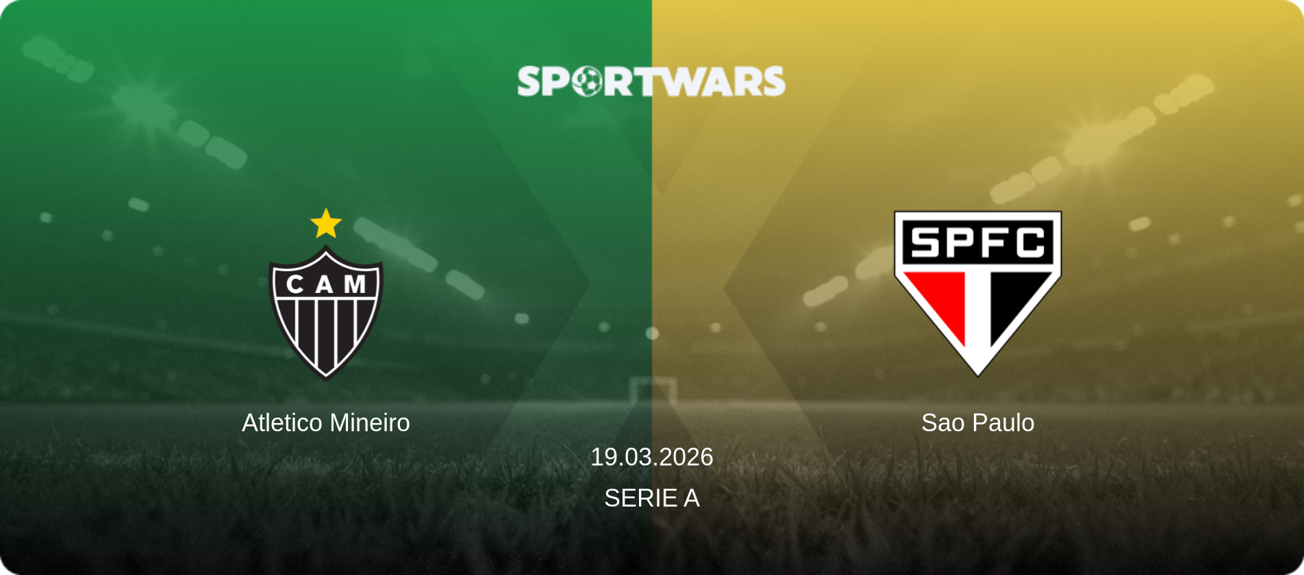 Atletico Mineiro — Sao Paulo, 19.03.2026 — Serie A (match preview)