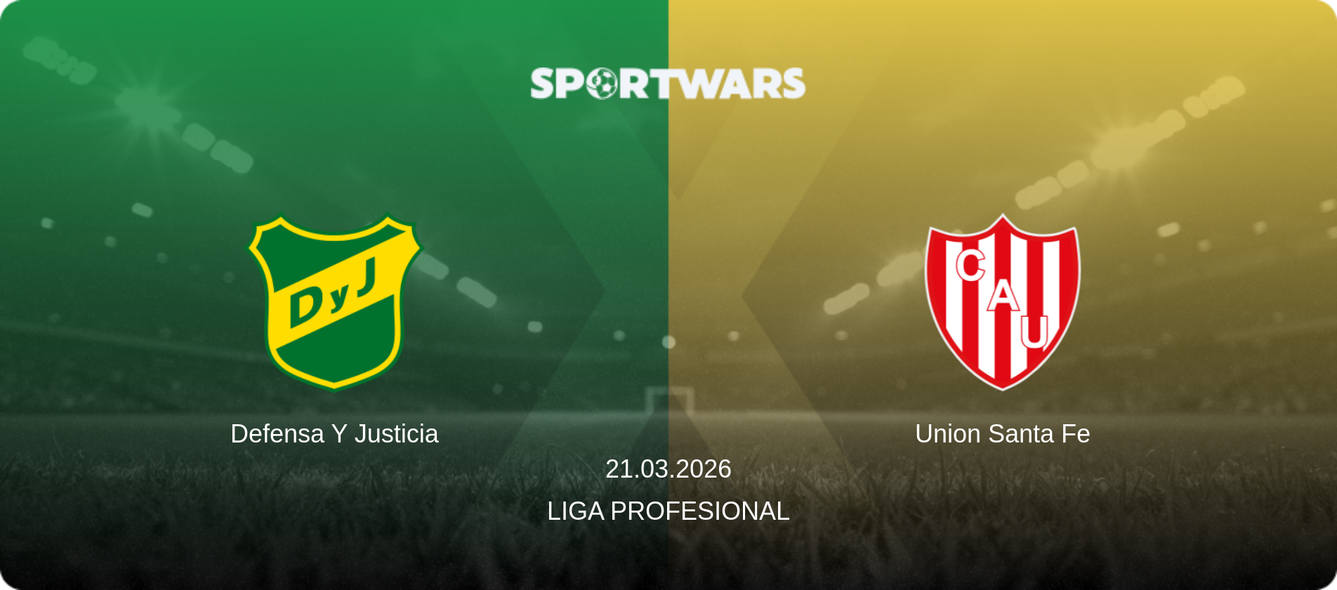 Defensa Y Justicia — Union Santa Fe, 21.03.2026 — Liga Profesional (match preview)