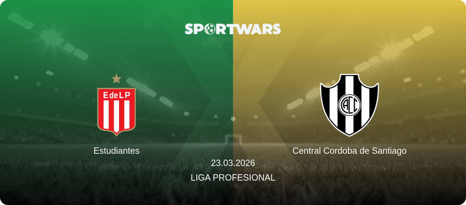 Estudiantes — Central Cordoba de Santiago, 23.03.2026 — Liga Profesional (match preview)