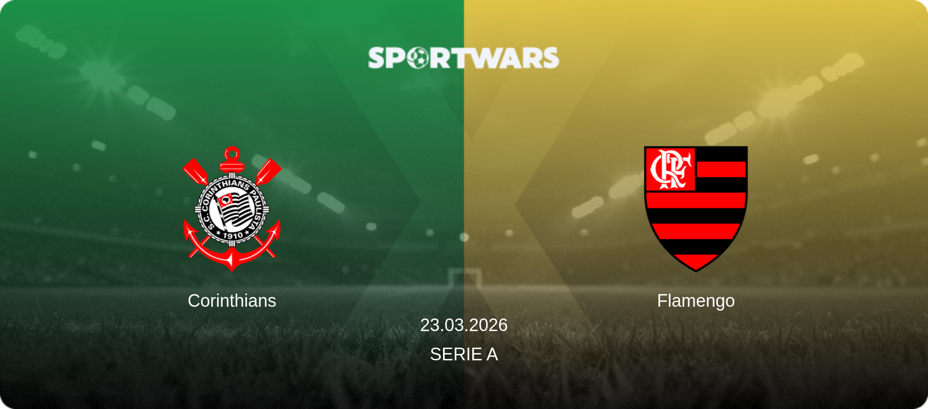 Corinthians — Flamengo, 23.03.2026 — Serie A (match preview)