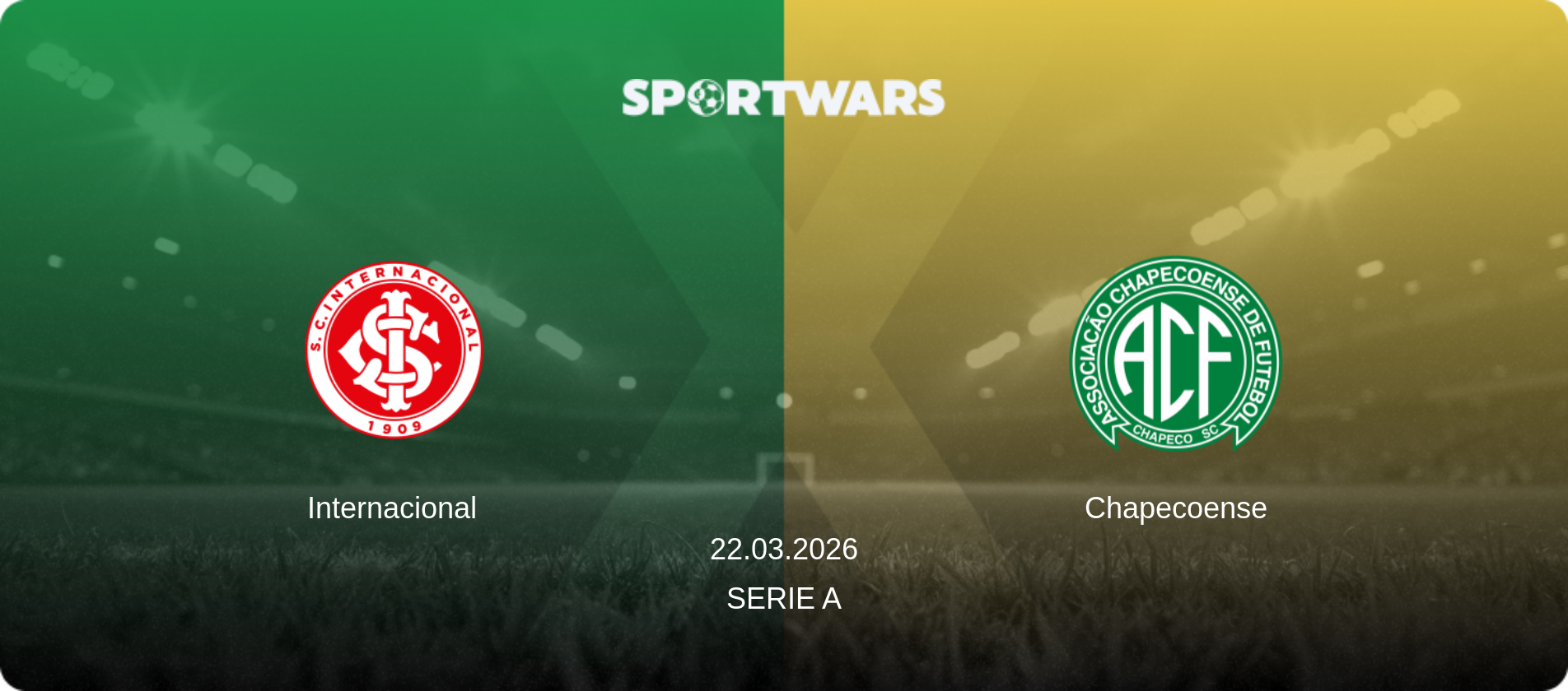 Internacional — Chapecoense, 22.03.2026 — Serie A (match preview)