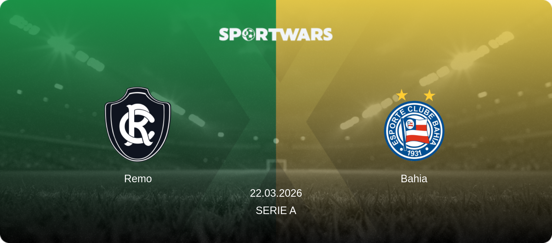 Remo — Bahia, 22.03.2026 — Serie A (match preview)