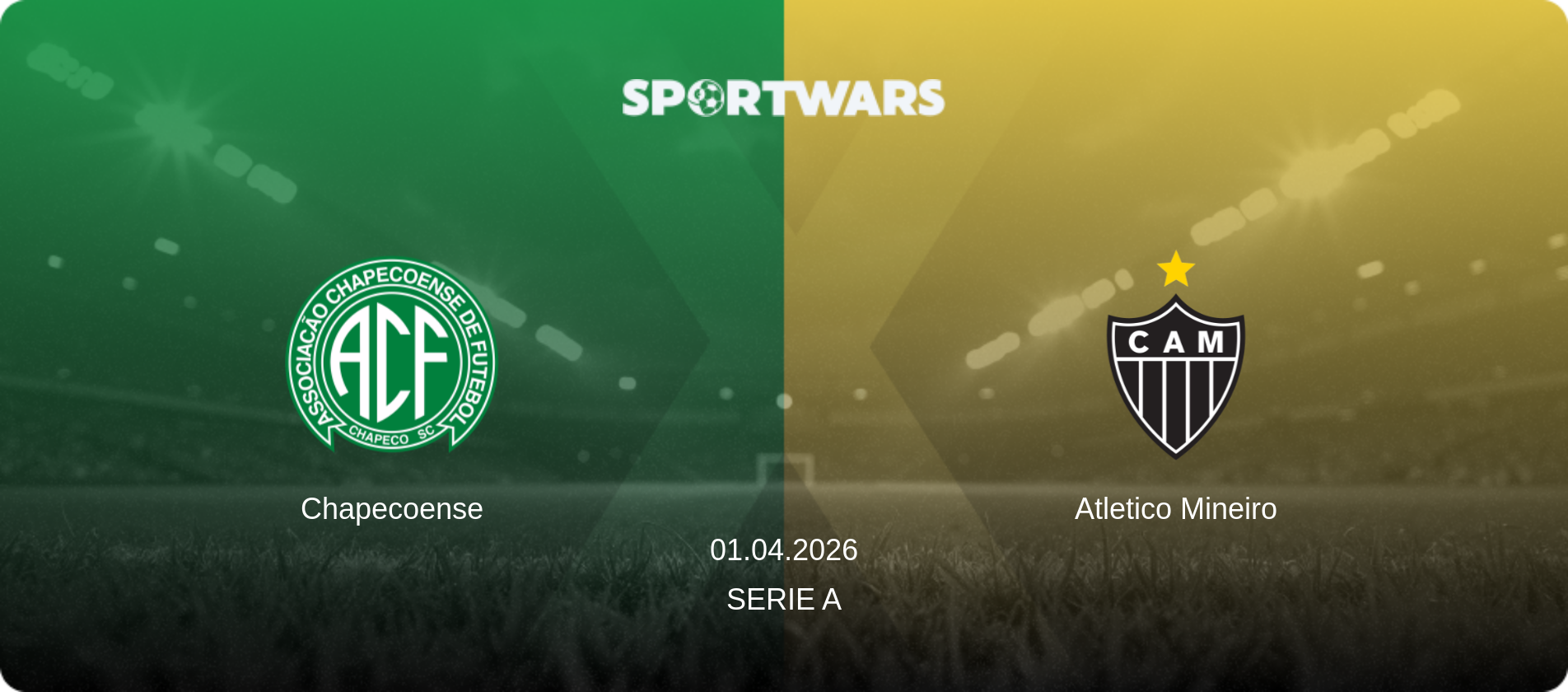 Chapecoense — Atletico Mineiro, 01.04.2026 — Serie A (match preview)