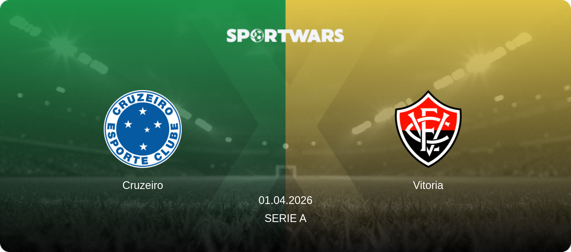 Cruzeiro — Vitoria, 01.04.2026 — Serie A (match preview)